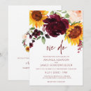 Search for sunflower and roses wedding invitations Elegant