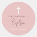 Search for christening stickers Pink