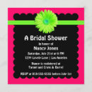 Search for neon bridal shower invitations Party