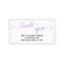 Search for pink ombre return address labels Baby shower