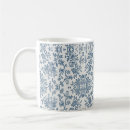 Search for toile mugs Vintage floral toile
