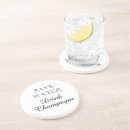 Search for champagne coasters Typography