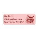Search for bird nest return address labels Pink