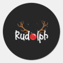 Search for rudolph the red nosed reindeer stickers Santa claus