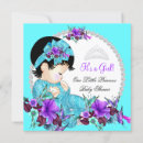 Search for purple and teal baby shower invitations Butterfly