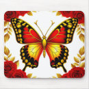 Search for butterfly red mouse mats Floral