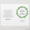 Search for booklet weddings Greenery