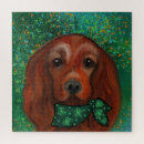Search for irish setter puzzles Mahogany red chestnut dog