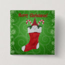 Search for merry square badges Candy canes