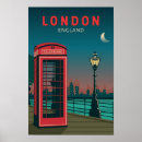 Search for red phone booth posters London england