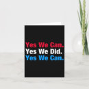 Search for yes we will cards President obama