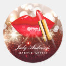 Search for cosmetology stickers Red lips