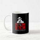 Search for funny detective mugs True crime