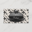 Search for new orleans business cards Fleur de lis