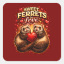 Search for ferret stickers Illustration