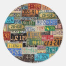 Search for license plate stickers Auto
