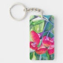 Search for tree red key rings Botanical