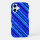 Search for diagonal lines iphone cases Blue