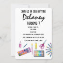 Search for pottery birthday invitations Paint party