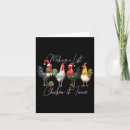 Search for funny chicken christmas cards Tree