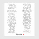 Search for cursive name stickers Elegant