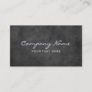 Search for blackboard business cards Elegant