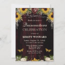 Search for sunflower quinceanera invitations Wood