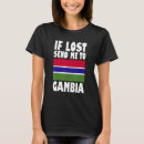 Search for gambia tshirts Send