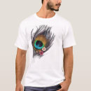 Search for peacock feather tshirts Ornamental