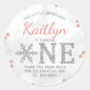 Search for silver and pink stickers First birthday