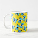 Search for yellow butterflies mugs Pattern