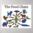 Search for food chain posters Cartoon