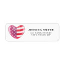 Search for american heart return address labels Usa