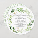 Search for square first communion invitations Elegant