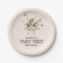 Search for watercolor paper plates Enchanted forest