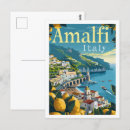 Search for amalfi postcards Illustration