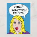 Search for omg birthday cards Humour