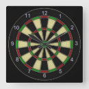 Search for dart board clocks Bulls eye