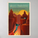 Search for vintage mars posters Astronaut