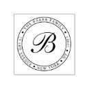 Search for monogram rubber stamps Script