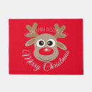 Search for christmas reindeer doormats Cute