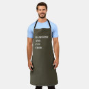 Search for funny for husband aprons Handsome and can cook