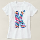 Search for letter k tshirts For her