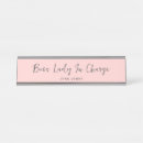 Search for the boss name plates Trendy