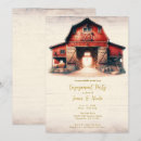 Search for barn engagement party invitations Modern