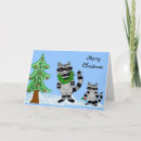 Search for raccoon christmas cards Funny