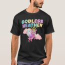 Search for godless heathen tshirts Baphomet