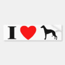 Search for whippet bumper stickers Silhouette