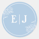 Search for solid blue colour stickers Vintage