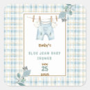 Search for rustic country baby shower stickers Blue